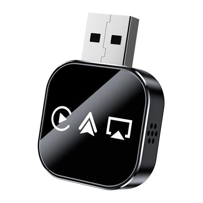 【Yurnlv】2026 Upgrade 3 in 1 Wireless Carplay Mirror Link Adapter Instant Wired to Wireless Conversion Plug & Playmini Stable Design for Wired Carplay,Airplay