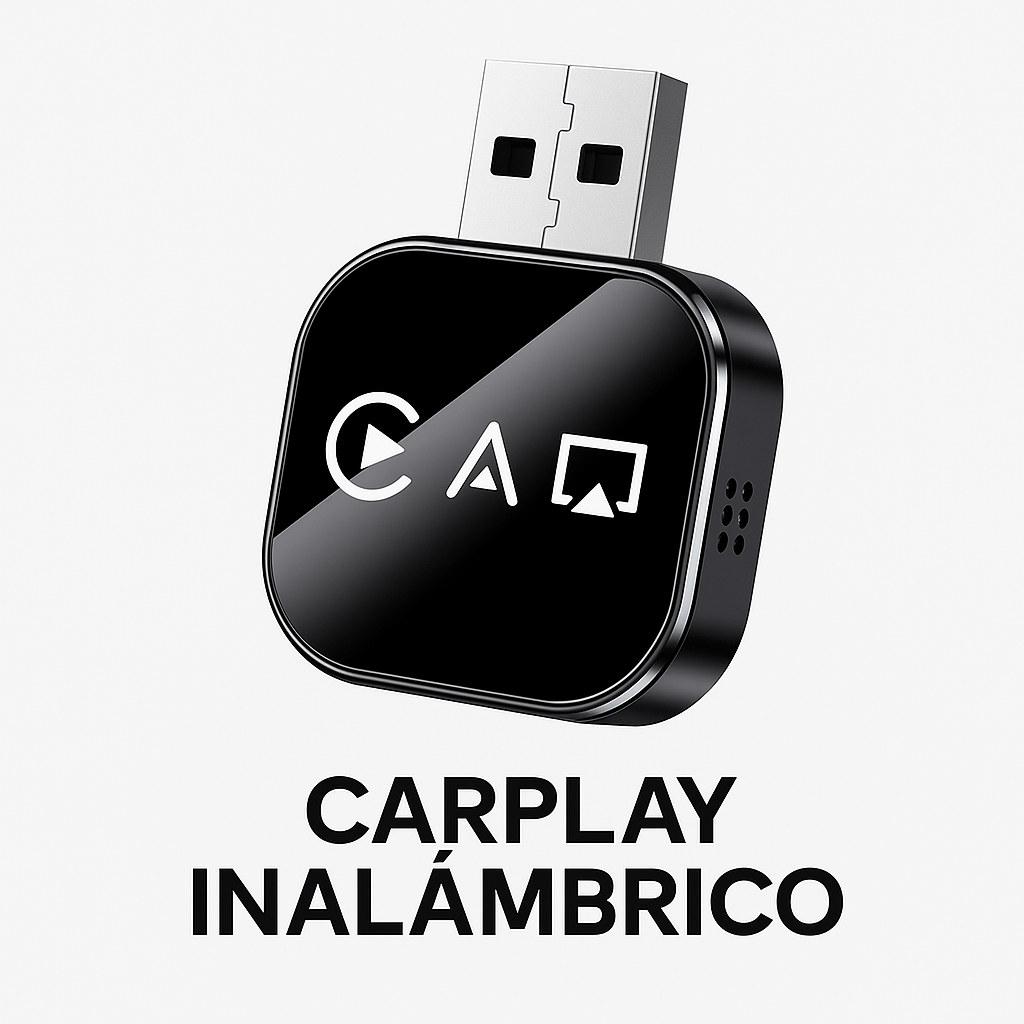 CarPlay Inalámbrico 3 en 1 – Convierte tu coche en un SmartCar en minutos